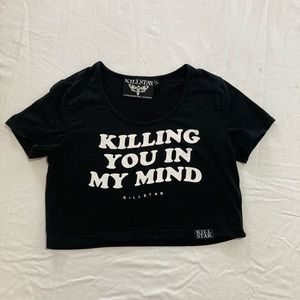 KILLSTAR CUT-OFF T-Shirt Large